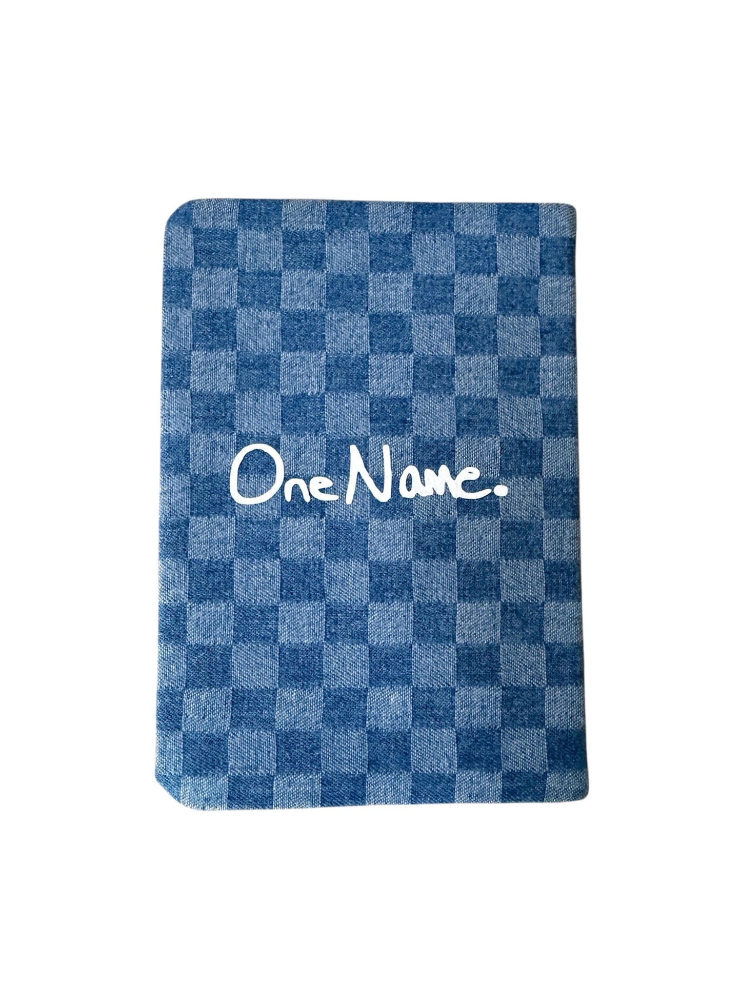 Custom Checker Board Denim Bible