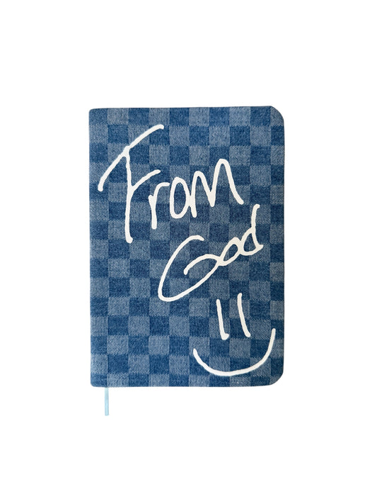 Custom Checker Board Denim Bible