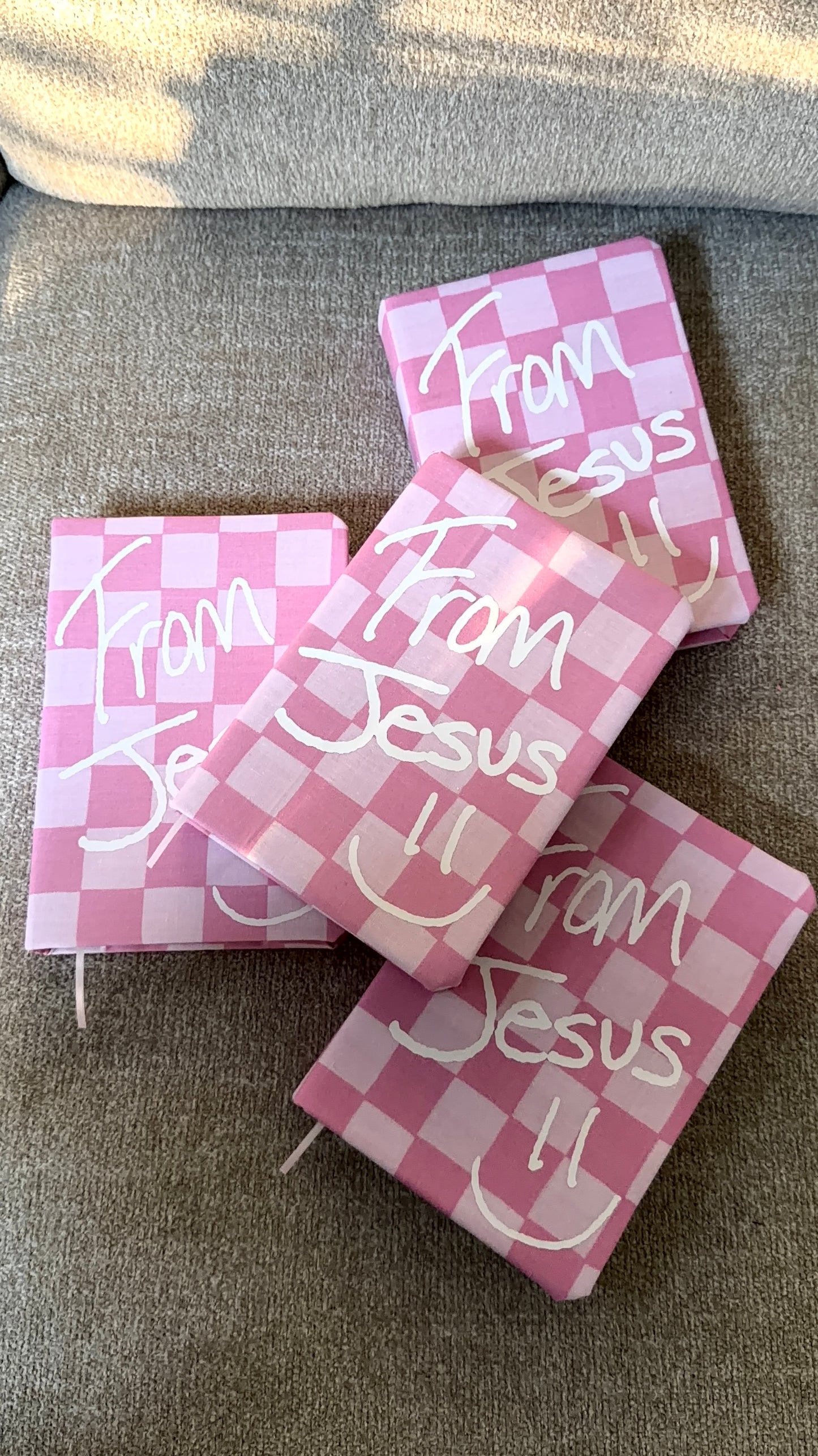 Custom Pink Bible