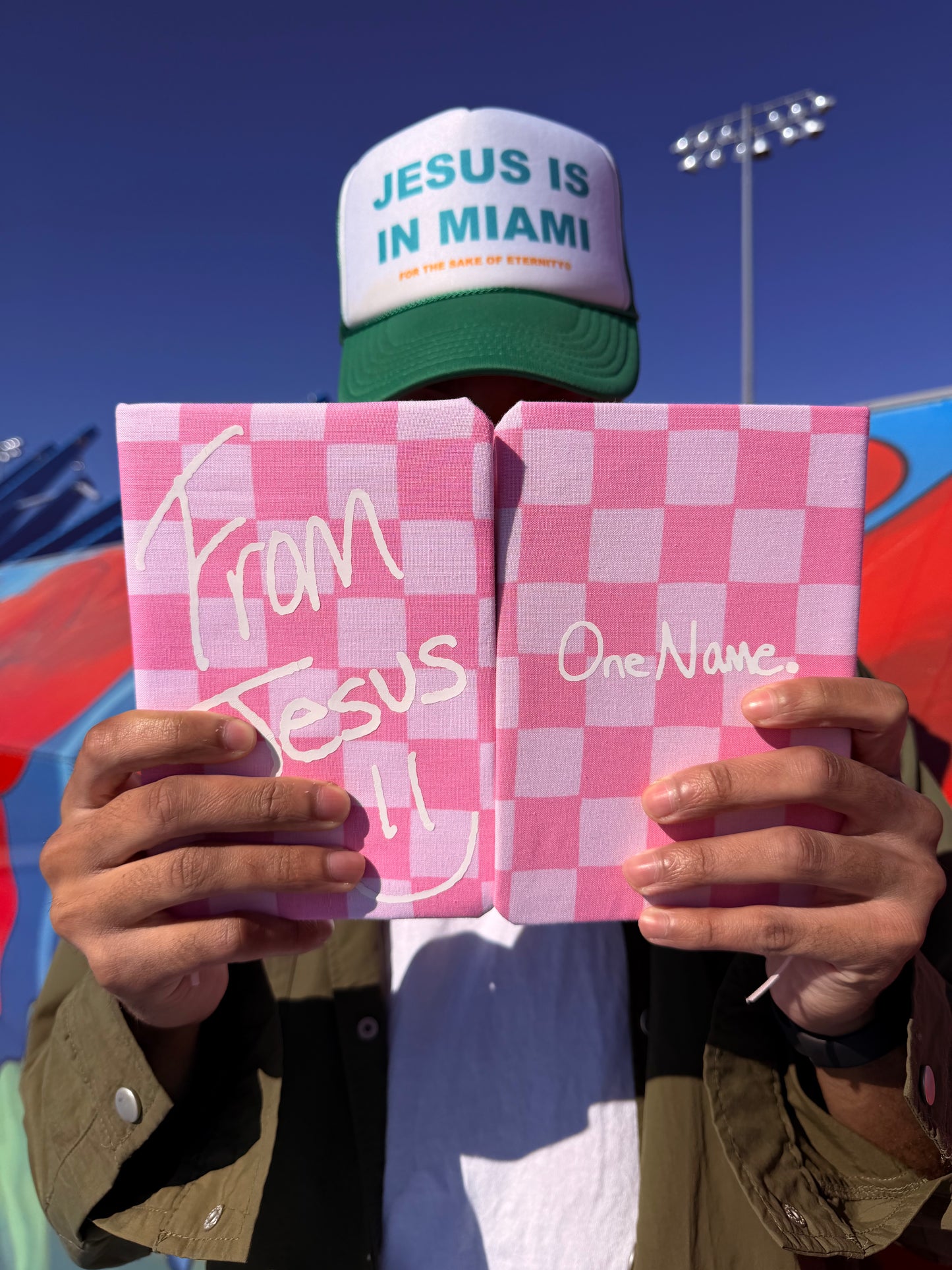 Custom Pink Bible